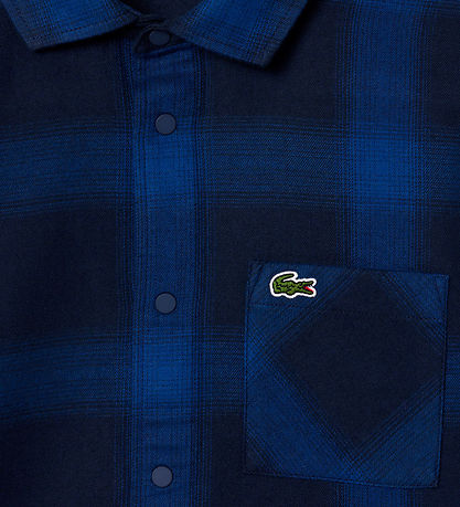 Lacoste Hemd - Navy Blue/Multi