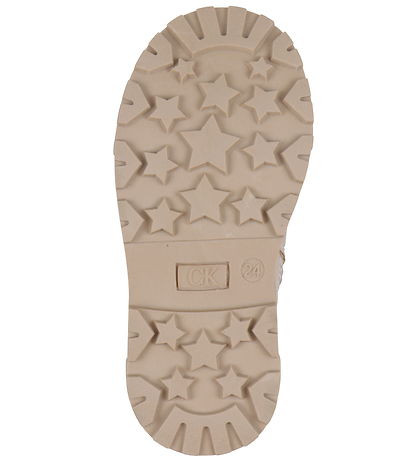 Calvin Klein Stígvél - Lace-Up - Forn Rose