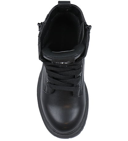 Calvin Klein Stígvél - Lace-Up - Svart