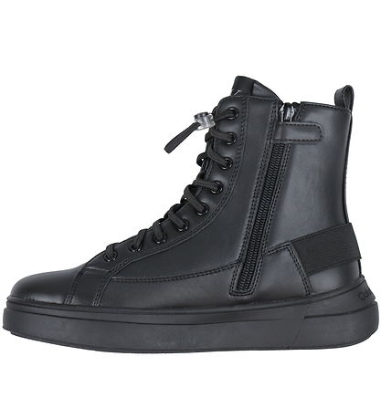 Calvin Klein Stígvél - Lace-Up - Svart