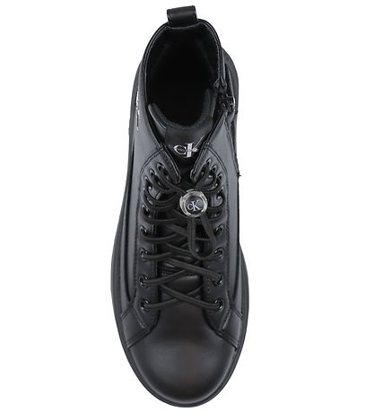Calvin Klein Stígvél - Lace-Up - Svart