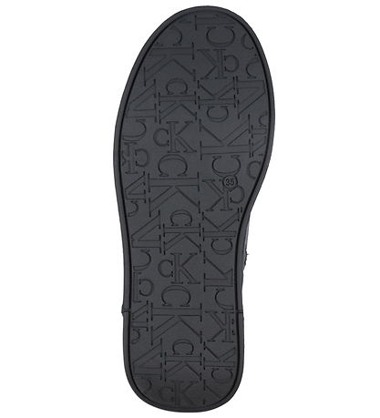 Calvin Klein Stígvél - Lace-Up - Svart