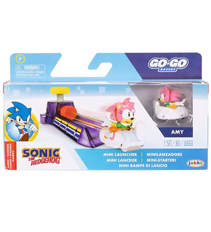 Sonic Toys - Go Go Racers Mini Launcher - Amy