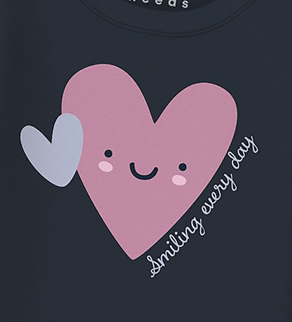 Name It Blússa - NbfVubie - Dark Sapphire/Heart