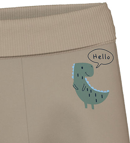 Name It Trousers - NbmVonne - Weathered Teak/Hello/Dinos