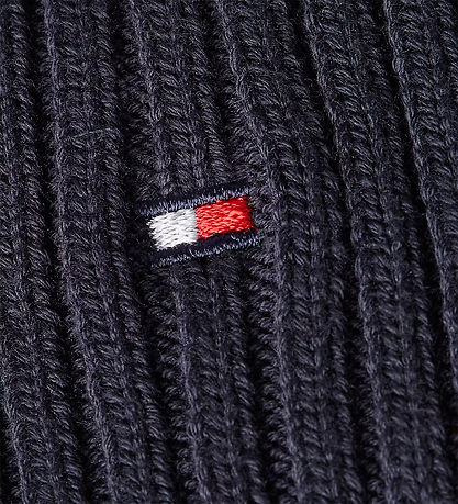 Tommy Hilfiger Beanie - Knitted - Essential Pom Pom - Space Blue