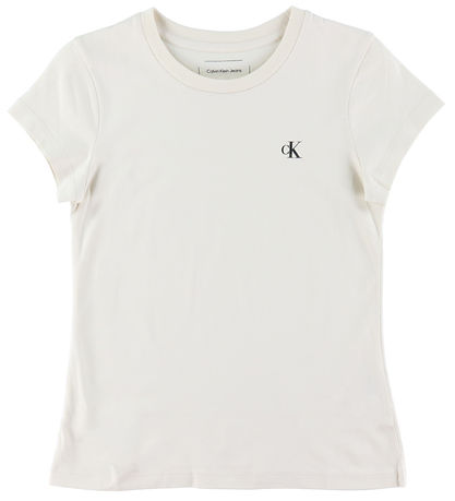 Calvin Klein T-Shirt - 2er-Pack - Slim Monogramm - Turteltaube/M