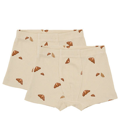 VACVAC Boxershorts - Carl - 2er-Pack - Rib - Croissant Mini
