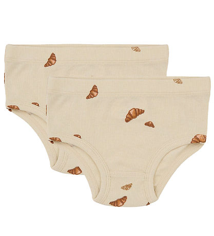 VACVAC Slips - 2er-Pack - Maggie - Rib - Croissant Mini