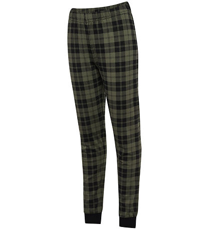 Hummel Pyjama Set - 2 Parts - HmlNolan - Black/Army