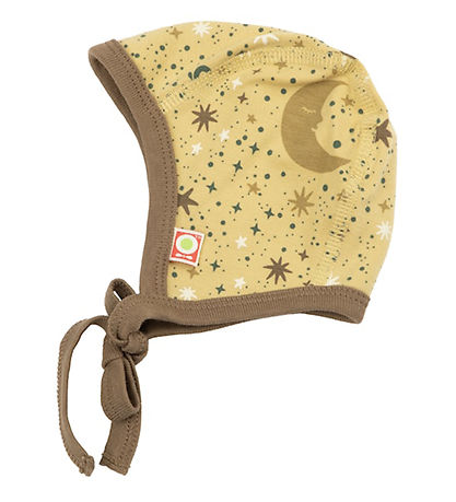 Katvig Baby Hat - Mustard w. Stars