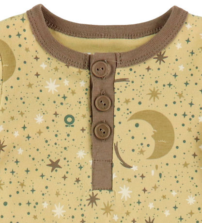 Katvig Jumpsuit - Mustard w. Stars