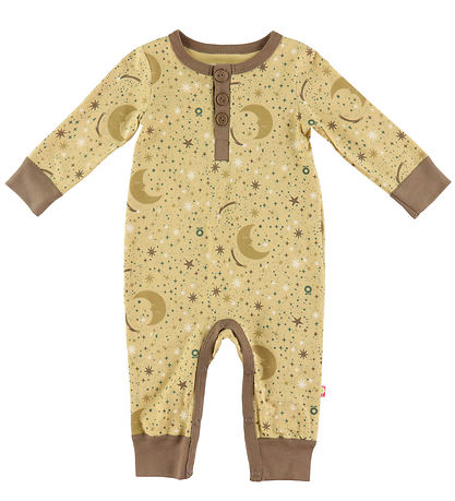 Katvig Jumpsuit - Mustard w. Stars
