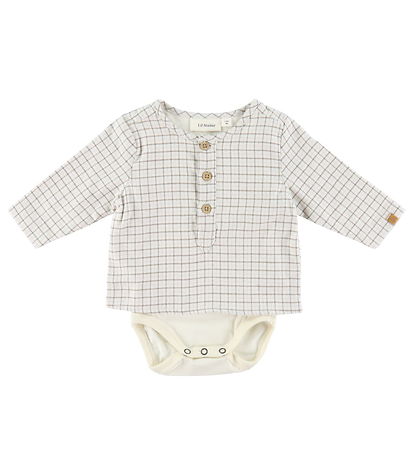 Lil' Atelier Bodysuit L/æ - NbmDamieno - Turtledove