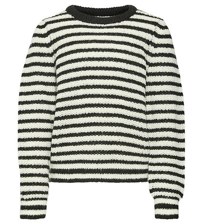 Vero Moda Girl Blússa - Prjónað - VmEarth - Black/W. Birch