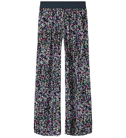 Name It Trousers - Wide - NkfNipleat - Raspberry Rose