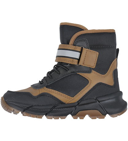 Geox Vinterkängor - Tex - J Flexyper Plus - Tobak/Black