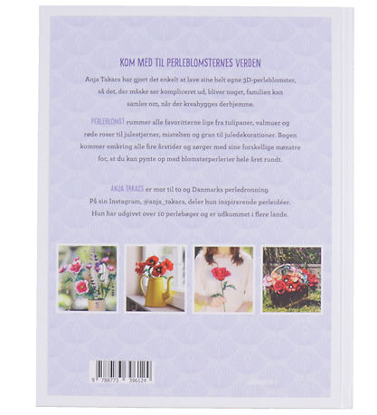 Livre Anja Takacs - Fleurs de perles - Danois