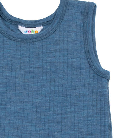 Joha Undershirt - Wool - Denim Blue