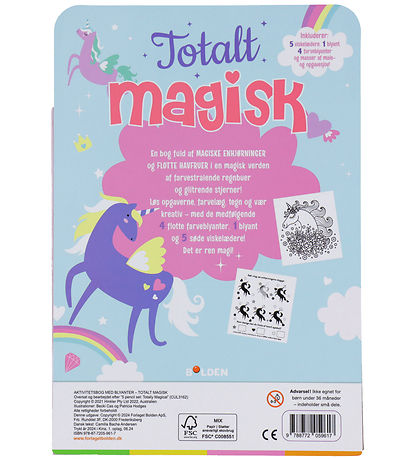 Forlaget Bolden Activity Book w. Pencils - Total Magic