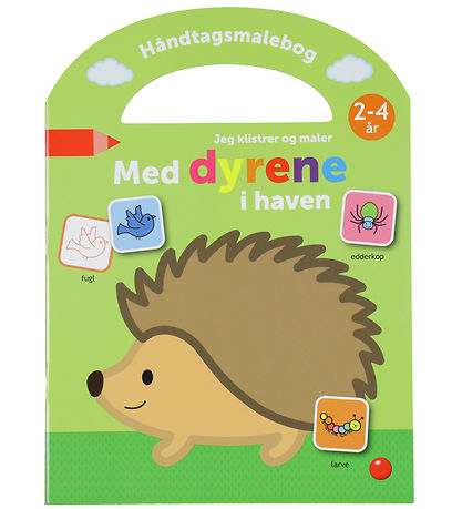 Forlaget Bolden Handle Coloring Book w. Stickers - The Animals I