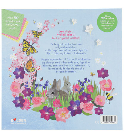 Forlaget Bolden Activity Book - Flowers Origami