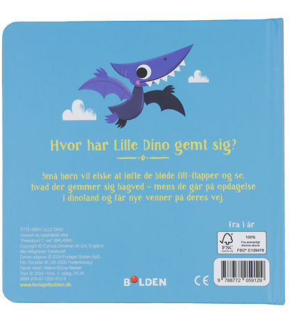 Forlaget Bolden Book - Titte-Bøh! Little Dino