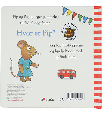 Forlaget Bolden Kirja M. Flappers - Pip ja Poppy: Piilosta leikk