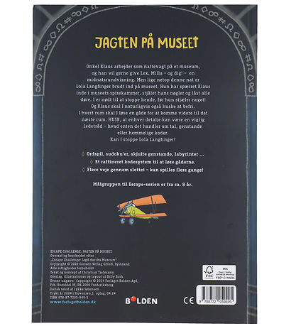 Forlaget Bolden Assignment book - Escape Challenge: The hunt for