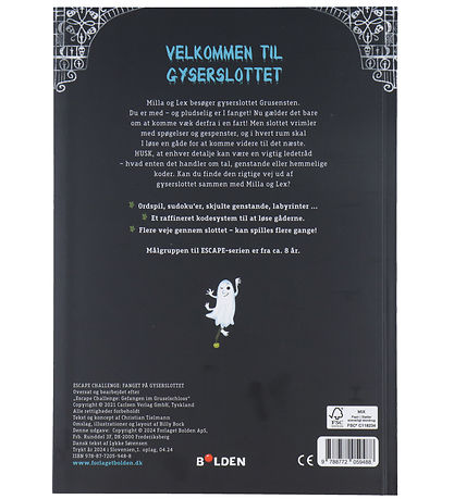 Forlaget Bolden Assignment book - Escape Challenge: Trapped at G