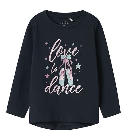 Name It Blouse - NmfVix - Dark Sapphire/Love To Dance