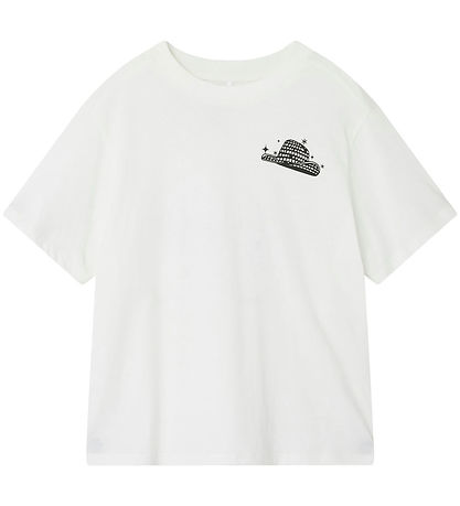 Name It Stuttermabolur - NkfKatin - Bright White/Hattur