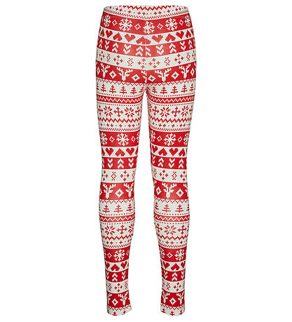 Vero Moda Girl Pyjama Set - 2 Parts - VmChris - Chinese Red/Hear