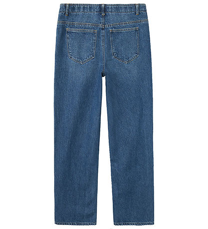 LMTD Jeans - NlfKimnolin - Wide - Medium+ Blue Denim