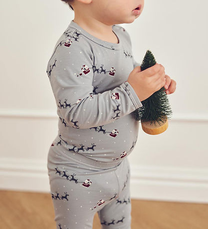 Müsli Leggings - Santa - Jasmin Blue