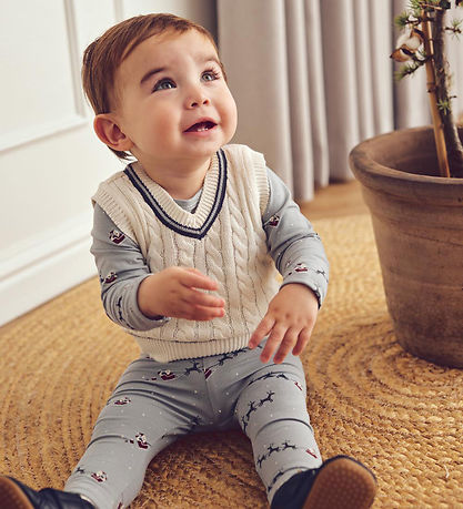 Müsli Leggings - Santa - Jasmin Blue