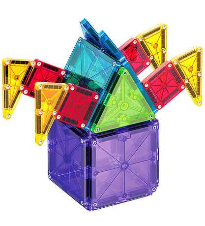 Magna-Tiles Segulsett - 46 Partar - MicroMAGS & Combo