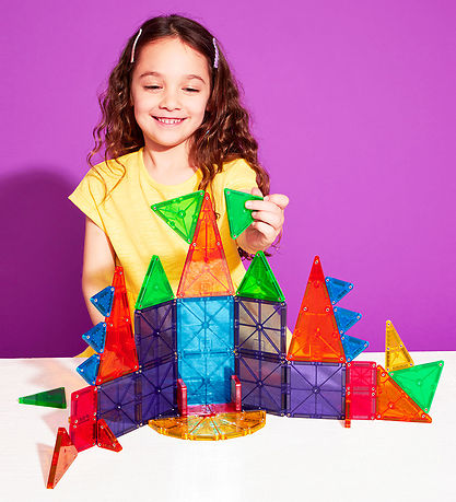 Magna-Tiles Segulsett - 46 Partar - MicroMAGS & Combo