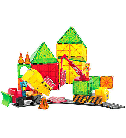 Ensemble d'aimants Magna-Tiles - 50 Parties - Builder XL + Micro