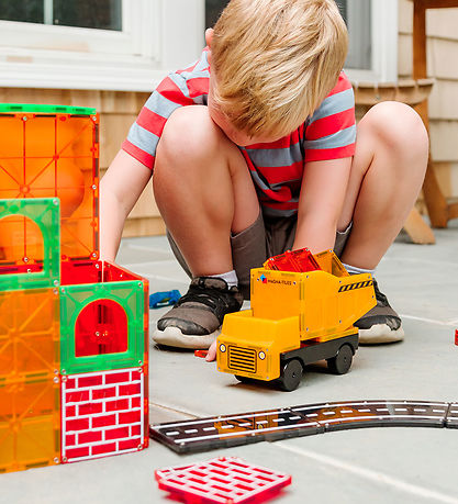 Ensemble d'aimants Magna-Tiles - 50 Parties - Builder XL + Micro