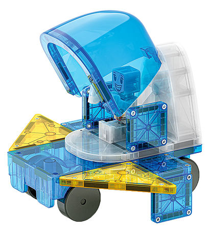 Magna-Tiles Segulsett - 32 Partar - Space + MicroMAGS