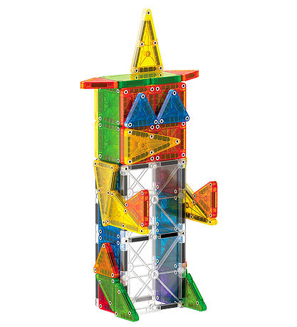 Magna-Tiles Segulsett - 70 Partar - MicroMAGS