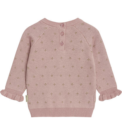 Hust and Claire Blouse - Knitted - Puzzle - Adobe Rose