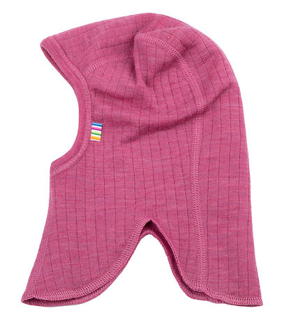 Joha Balaclava - Wool - 2-layer - Raspberry