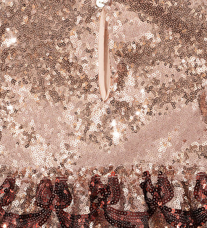Konges Sløjd Dress - Starla Bow Wow - Gold Blush