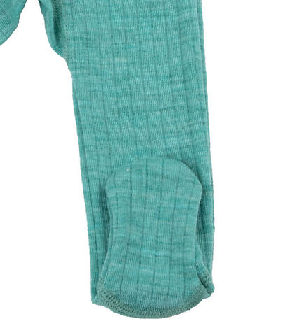 Joha Leggings M. Fætur - Ull - Grænt