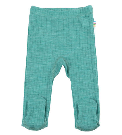 Joha Leggings M. Fætur - Ull - Grænt