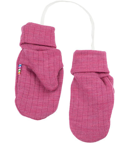Joha Mittens - Wool - Raspberry