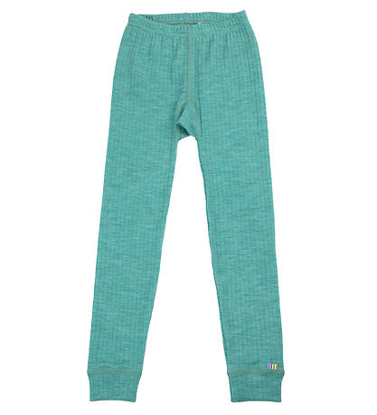 Joha Leggings - ull - Grænt