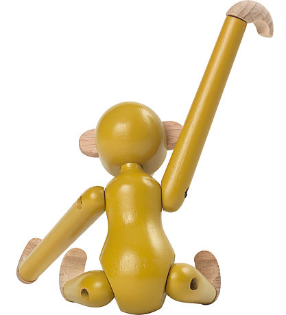 Kay Boysen Tré mynd - Api - Vintage - Mini - Gult